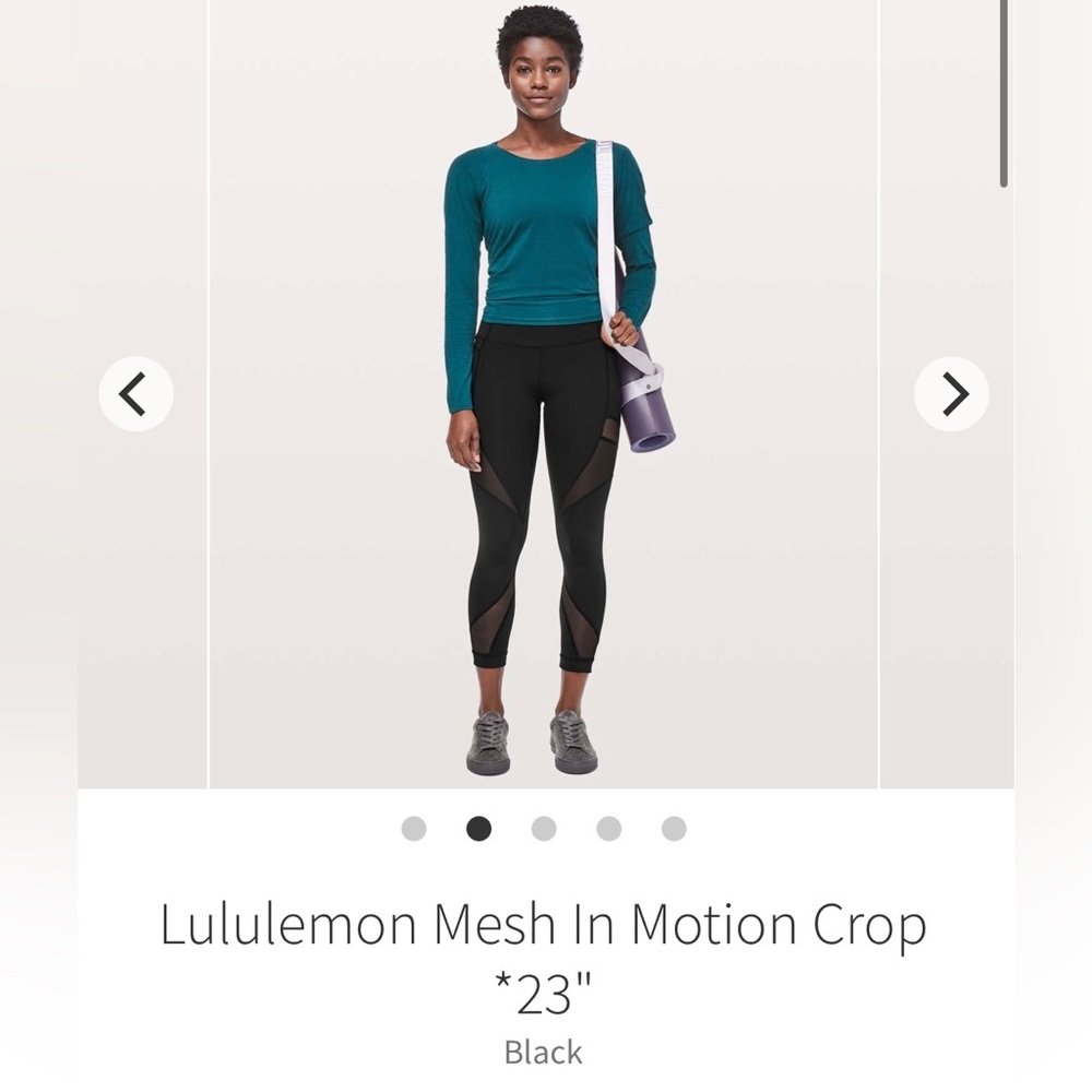 Lululemon Mesh in Motion